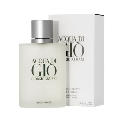 Caja y botella de Acqua di Giò Hombre 200ml EDT Giorgio Armani