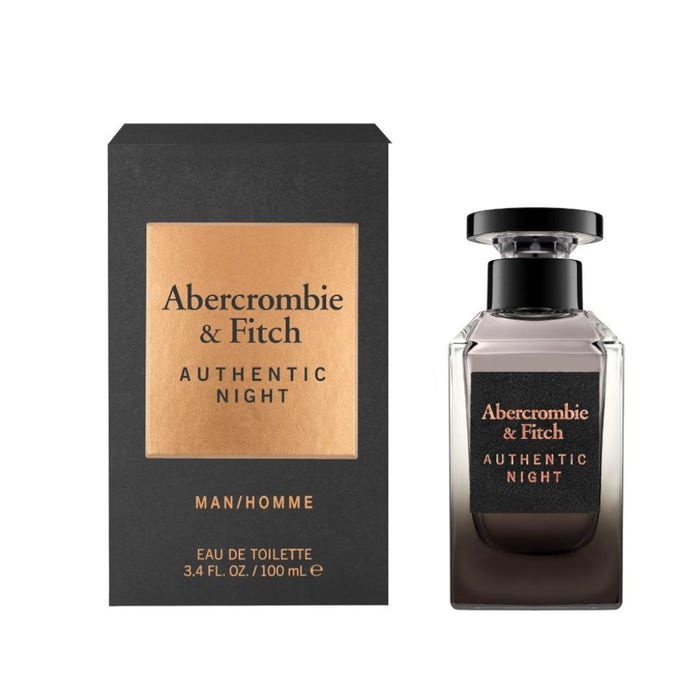 Perfume nocturno para hombres: Authentic Night Hombre 100ml EDT Abercrombie & Fitch