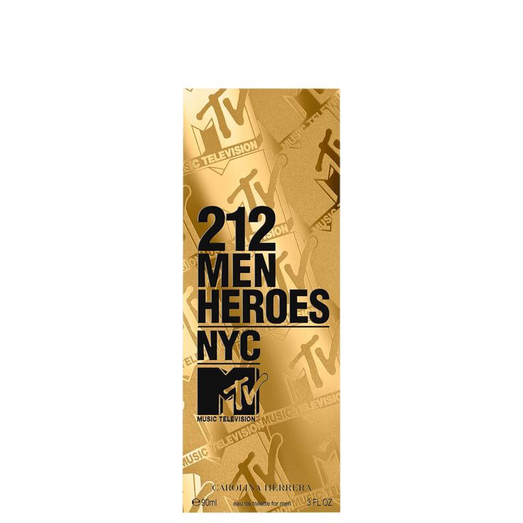 Caja 212 Heroes MTV Hombre 90ml EDT Carolina Herrera