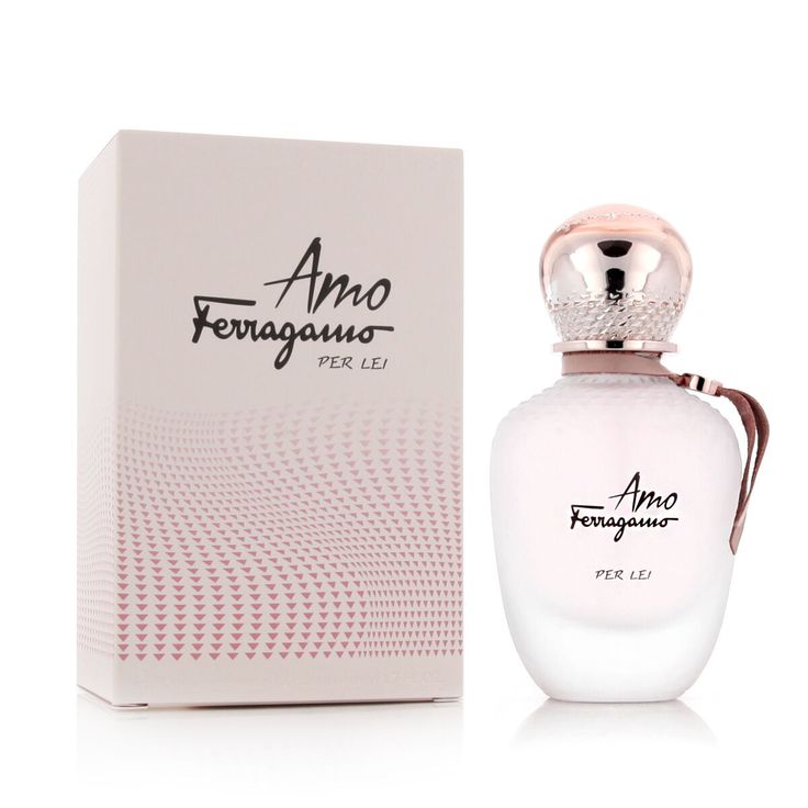 Caja y botella de Amo Ferragamo Mujer 100ml EDP Salvatore Ferragamo