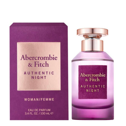 Perfume nocturno para mujeres: Authentic Night Mujer 100ml EDP Abercrombie & Fitch