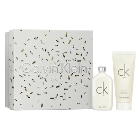 ESTUCHE CALVIN KLEIN CK ONE UNISEX 2PZS 100ML EDT + GEL DE BAÑO