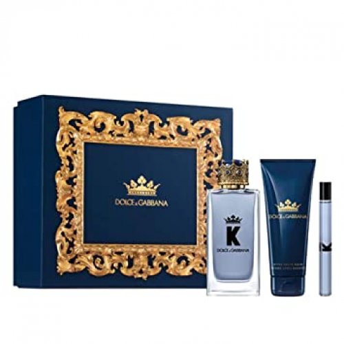 ESTUCHE DOLCE & GABBANA K HOMBRE 3PZS 100ML EDT + 10ML EDT + AFTER SHAVE