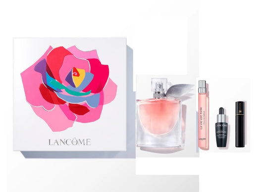 ESTUCHE LANCOME VIDA BELLA MUJER 4PZS 100ML EDP + 10ML EDP + CREMA + MASCARILLA