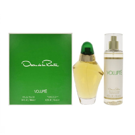 ESTUCHE OSCAR DE LA RENTA VOLUPTE MUJER 2PZS 100ML EDT + SPLASH