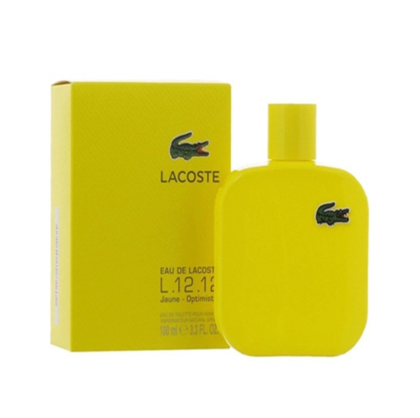 L12 AMARILLO HOMBRE 100ML EDT LACOSTE