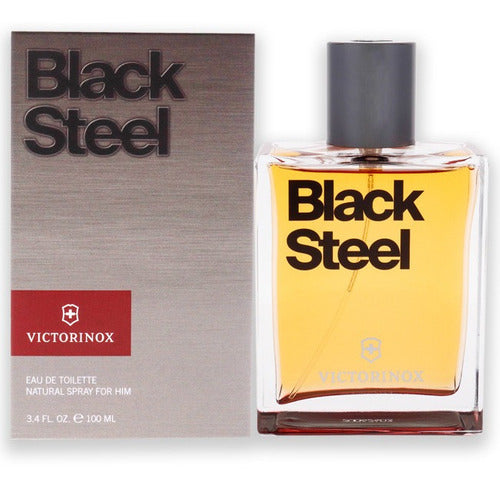 SWISS BLACK STEEL HOMBRE 100ML EDT SWISS ARMY