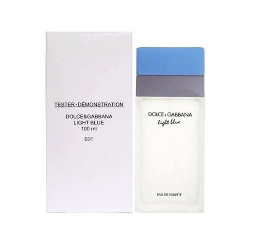 TESTER DOLCE & GABBANA LIGHT BLUE MUJER 100ML EDT