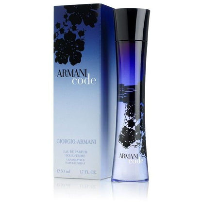 Armani Code Mujer 75ml EDP Giorgio Armani, diseño elegante y misterioso