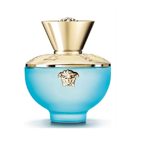 ESTUCHE VERSACE DYLAN TURQUOISE MUJER 4PZS 100ML EDT + 5ML EDT + CREMA + GEL