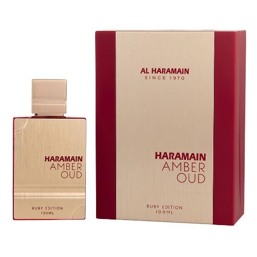 Botella elegante de Al Haramain Ruby 60ml EDP