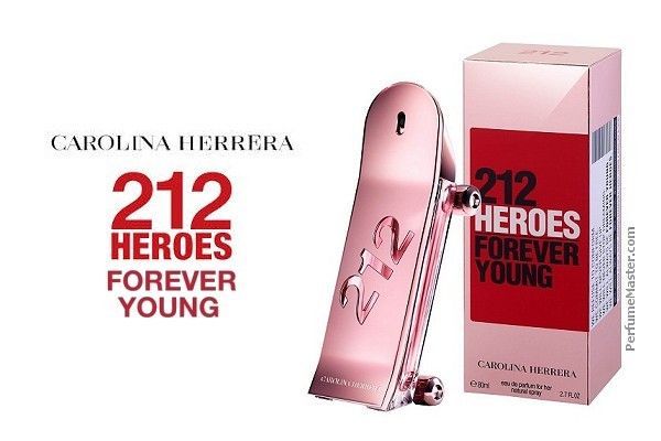 212 Heroes Forever Young Mujer 80ml EDT Carolina Herrera